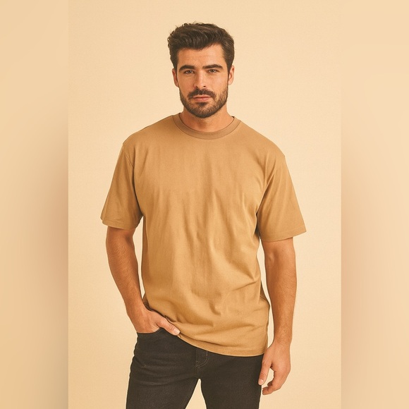 CSG • NWT Men's Tan T-Shirt - Picture 1 of 2